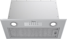 MIDEA קולט אדים בנוי 52 ס"מ Midea מידאה MH52T01EM21SB-IL נירוסטה
