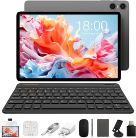 Teclast באנדל טאבלט Teclast P30T 10.1'' Octa-Core 4GB 128GB WiFi 6 Android 14 - כולל ערכת אביזרים מורחבת מתנה - צבע אפור