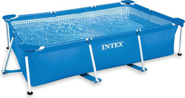 INTEX בריכת עמודים מלבנית 220X150X60 ס"מ INTEX