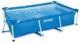INTEX בריכת עמודים מלבנית 260X160X65 ס"מ INTEX