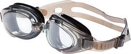 INTEX משקפי שחייה מקצועיות Water Sport עם ציפוי Anti Fog ומסנן קרינה לגיל 14+ (מגוון צבעים)