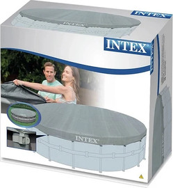 INTEX כיסוי לבריכה ביתית עגולה בקוטר 488 28040 מבית INTEX