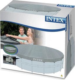 INTEX כיסוי לבריכה ביתית אולטרה עגולה בקוטר 549 28041 מבית INTEX