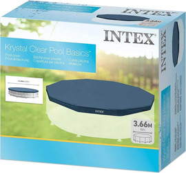 INTEX כיסוי לבריכה עגולה קוטר 366 סמ מבית INTEX