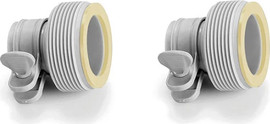 INTEX זוג מתאמי צינורות בקוטר 32/38 ממ 29061 מבית INTEX
