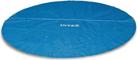 INTEX כיסוי תרמי סולארי לבריכה ביתית עגולה עם שפה מתנפחת / עמודים בקוטר 549 28015 מבית INTEX