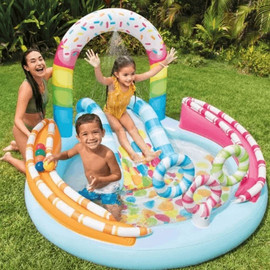 INTEX בריכת פעילות כיפית בעיצוב סוכריות דגם INTEX 57144 - intex