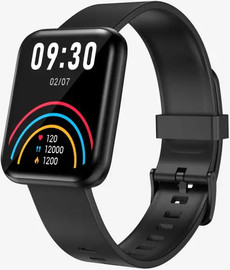 Lenovo שעון חכם ספורטיבי 1.69″ Lenovo E1 Max עם מד דופק, מד לחץ דם והתראות לנייד – עמיד למים וסוללה ל-10 ימים