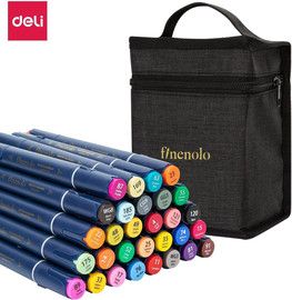 Deli סט סקצ מרקר מכחול deli EC184-30