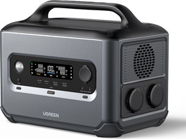 UGREEN תחנת כוח ניידת UGREEN Power Station בהספק 1200W שחור