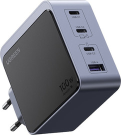 UGREEN מטען קיר UGREEN NEXODE S 100W GAN X565 35043 שחור
