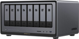 UGREEN שרת אחסון חכם לעסקים UGREEN NASync DXP8800 Plus אפור
