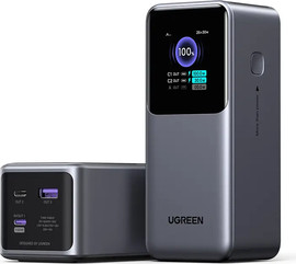 UGREEN סוללת גיבוי טעינה סופר מהירה Ugreen Nexode 20,000mAh 130W שחור