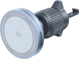 UGREEN מטען אלחוטי לרכב UGREEN MagFlow Qi2 25W - תואם MagSafe אפור