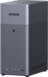 UGREEN כונן רשת UGREEN NASync DH2300  ענן פרטי חכם לבית ולמשרד אפור