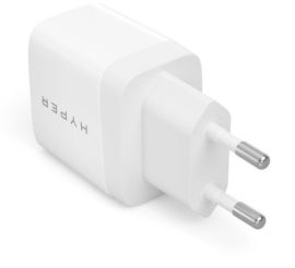 Hyper Hyper Wall charger 20W type C + 18W USB A white