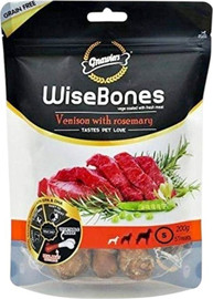Gnawlers WISEBONES | חטיף דנטלי צבי ורוזמרין | 200 גר'