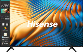 HISENSE טלוויזיה חכמה "43 Hisense הייסנס 43A6BG