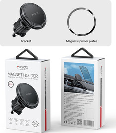 YESIDO מחזיק טלפון מגנטי MagSafe לפתח אוורור