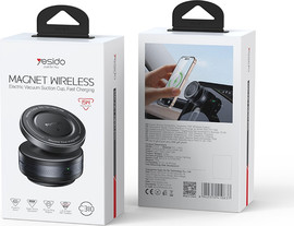 YESIDO מעמד MagSafe עם טעינה אלחוטית 15W וראש כדורי (וואקום חשמלי)