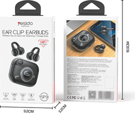 YESIDO אוזניות Bluetooth קליפ־און OWS