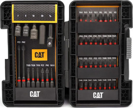 CAT סט ביטים 45 חלקים למברגה CAT