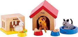 HAPE חיות מחמד לבית בובות - Hape