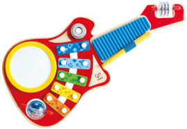 HAPE מערכת מוזיקה 6 ב 1 בצורת גיטרה