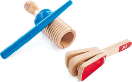 HAPE סט כלי מוזיקה וקצב 3 חלקים