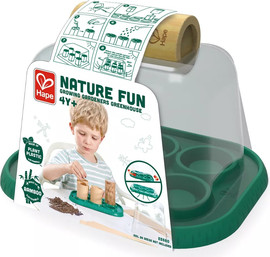 HAPE חממה לגידול צמחים (עשוי מחומרים ממוחזרים)