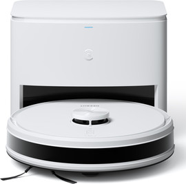 Ecovacs שואב אבק רובוטי שוטף כולל תחנת עגינה עמדת ריקון וניקוי עצמי Ecovacs אקווקס Deebot Y1 Pro Plus לבן