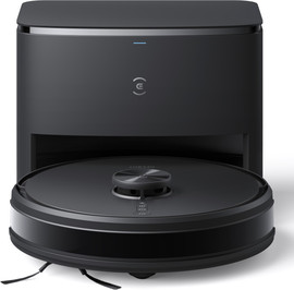 Ecovacs שואב אבק רובוטי שוטף כולל תחנת עגינה עמדת ריקון וניקוי עצמי Ecovacs אקווקס Deebot Y1 Pro Plus שחור