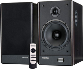 Microlab זוג רמקולים מדפיים Microlab Solo 26 130W RMS עוצמת רמקולים שחור