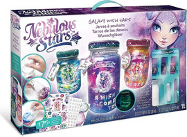 Nebulous Stars נבולוס סטארס - ערכת יצירה להכנת צנצנות משאלות גלקסיה זוהרות בחושך - Nebulous Stars