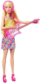 Barbie בובת ברבי זמרת שרה עם אורות