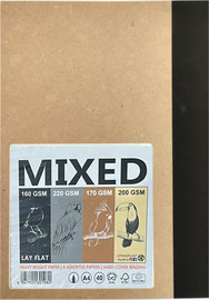 סטנופלסט ספר סקיצה MIXED כריכה חומה A4