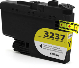 BROTHER ראש דיו צהוב תואם Brother LC3237Y (1,500 דפים)
