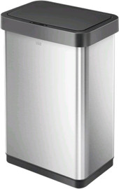 Eko פח אשפה 50 ליטר NEW HORIZON נירוסטה מבית EKO