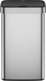 Eko פח אשפה מרובע 50 ליטר עם סנסור HORIZON  נירוסטה מט מבית EKO