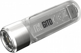 NiteCore Nitecore פנס כיס UV זרחני נטען 300 לומן TIKI GITD
