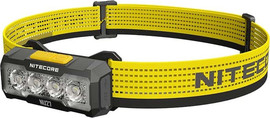 NiteCore פנס ראש 600 לומנס Nitecore נייטקור NU27 צהוב