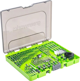 Greenworks סט 90 אביזרים למברגות ומקדחות דגם 99499 מבית GREENWORKS - greenworks