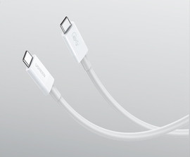 UGREEN כבל 100W USB-C4 40Gbps לבן