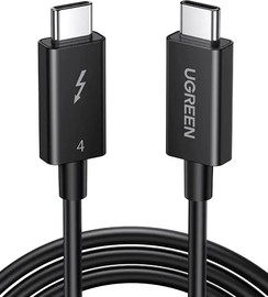 UGREEN כבל USB-C ל-USB-C Thunderbolt 4 באורך 2 מטר UGREEN שחור
