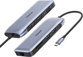 UGREEN מתאם פרמיום USB-C עם שלל חיבורים CM274-70301