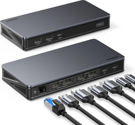 UGREEN תחנת עגינה UGREEN REVODOK PRO 209 9 IN 1 100W PD שחור שחור