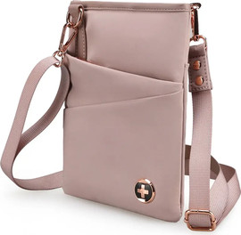 Swiss Digital תיק צד Swiss Digital Katy Rose Mini בחר צבע ורוד לוטוס