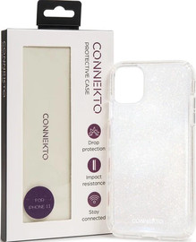 Connecto כיסוי לאייפון 13 פרו מקס שקוף נצנץ - iPhone 13 Pro Max מבית CONNEKTO