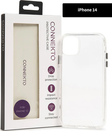 Connecto כיסוי לאייפון 14 שקוף - iPhone 14 מבית CONNEKTO