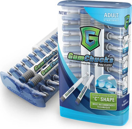 Gum Chucks GumChucks המקורי ערכת מתחילים – פטנט חוט דנטלי תוצרת ארה”ב